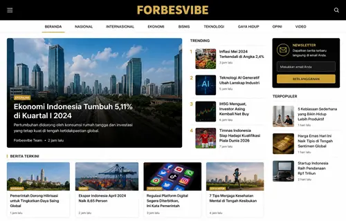 Bukan Sekadar Cepat, Ini Cara Situs Berita Forbesvibe.com Merawat Nilai Dalam Informasi